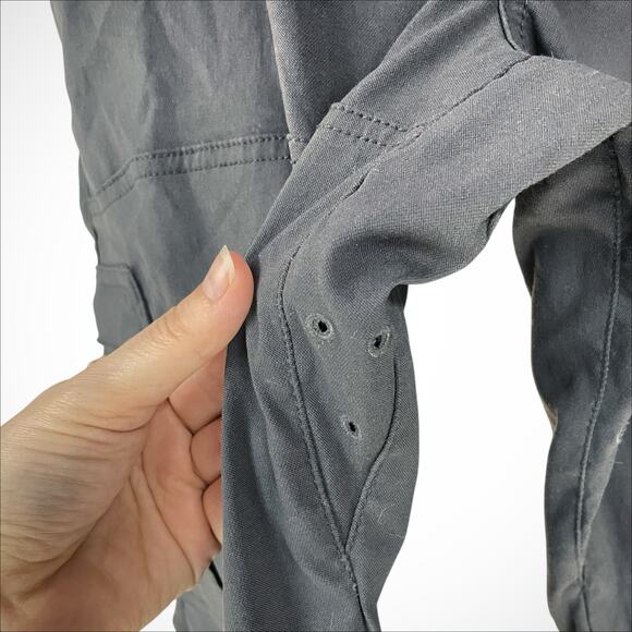 PRANA Men's Stretch Zion Convertible Straight Hiking Pants Charcoal Size 32Wx32L - Picture 5 of 8
